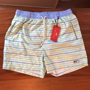 Southern Marsh Dockside Swain Trunks- Stripes